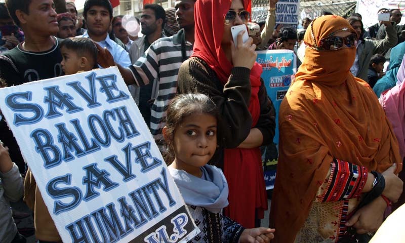 ‘Save the Baloch’ campaign set up outside UN Office: Why it matters